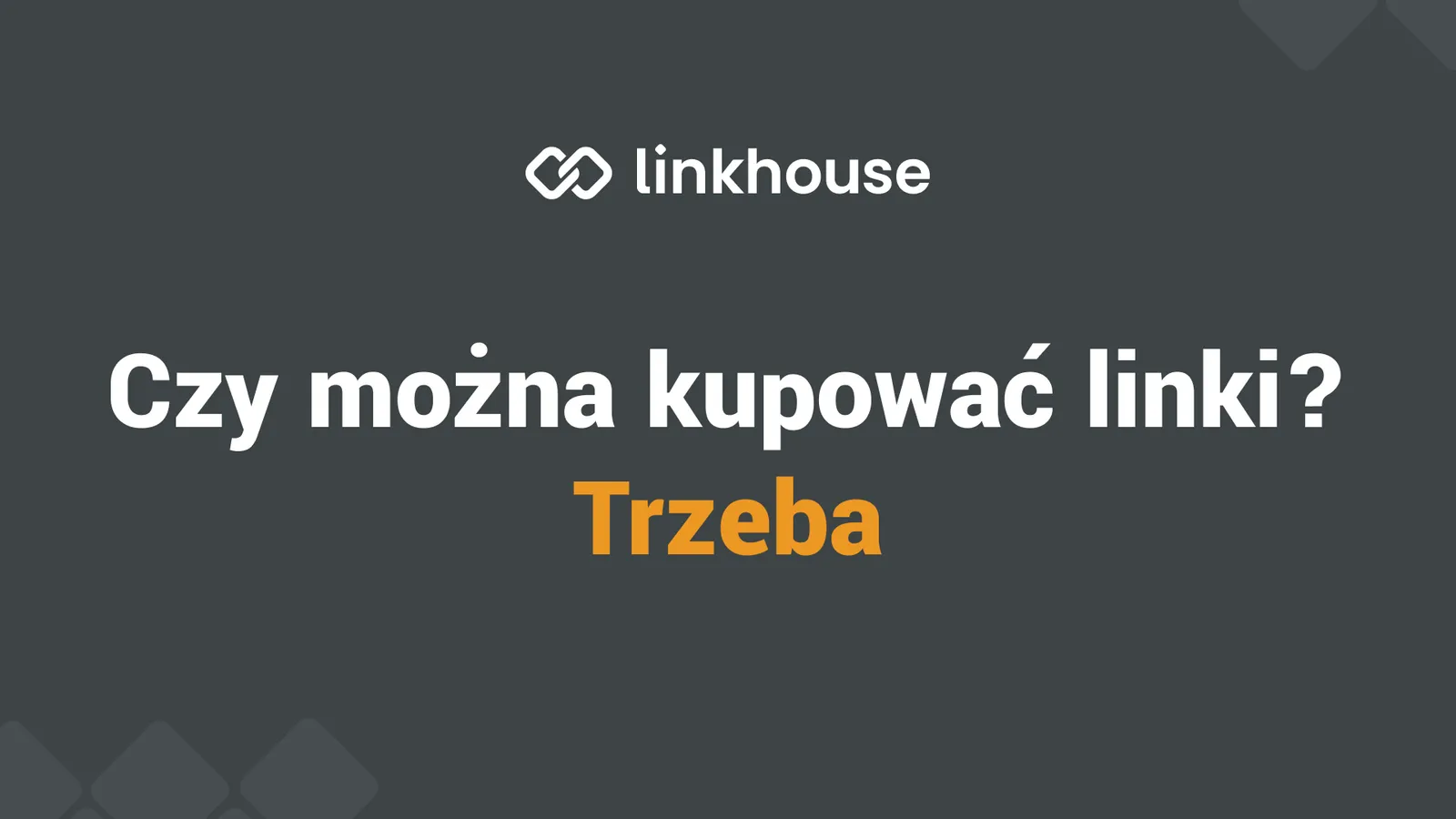 Czy można kupować linki? Trzeba
