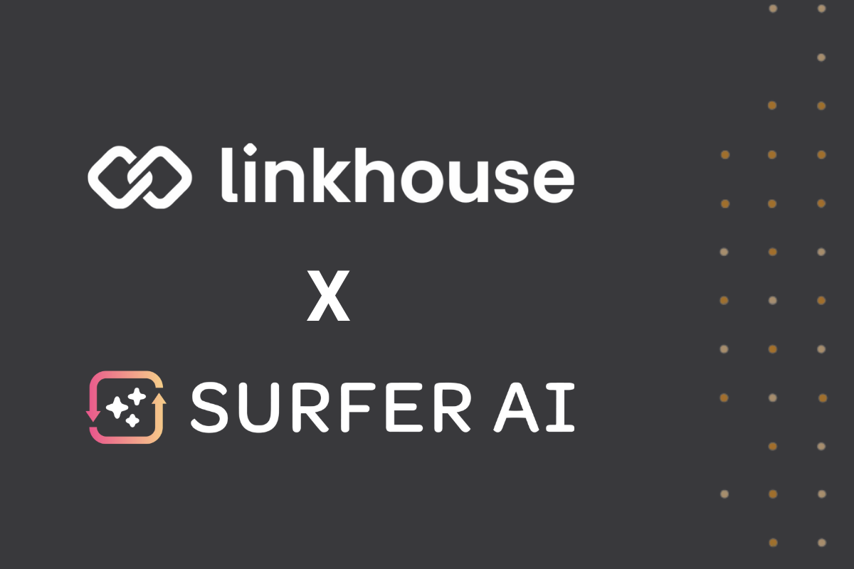 Twórz treści z Surfer AI w Linkhouse
