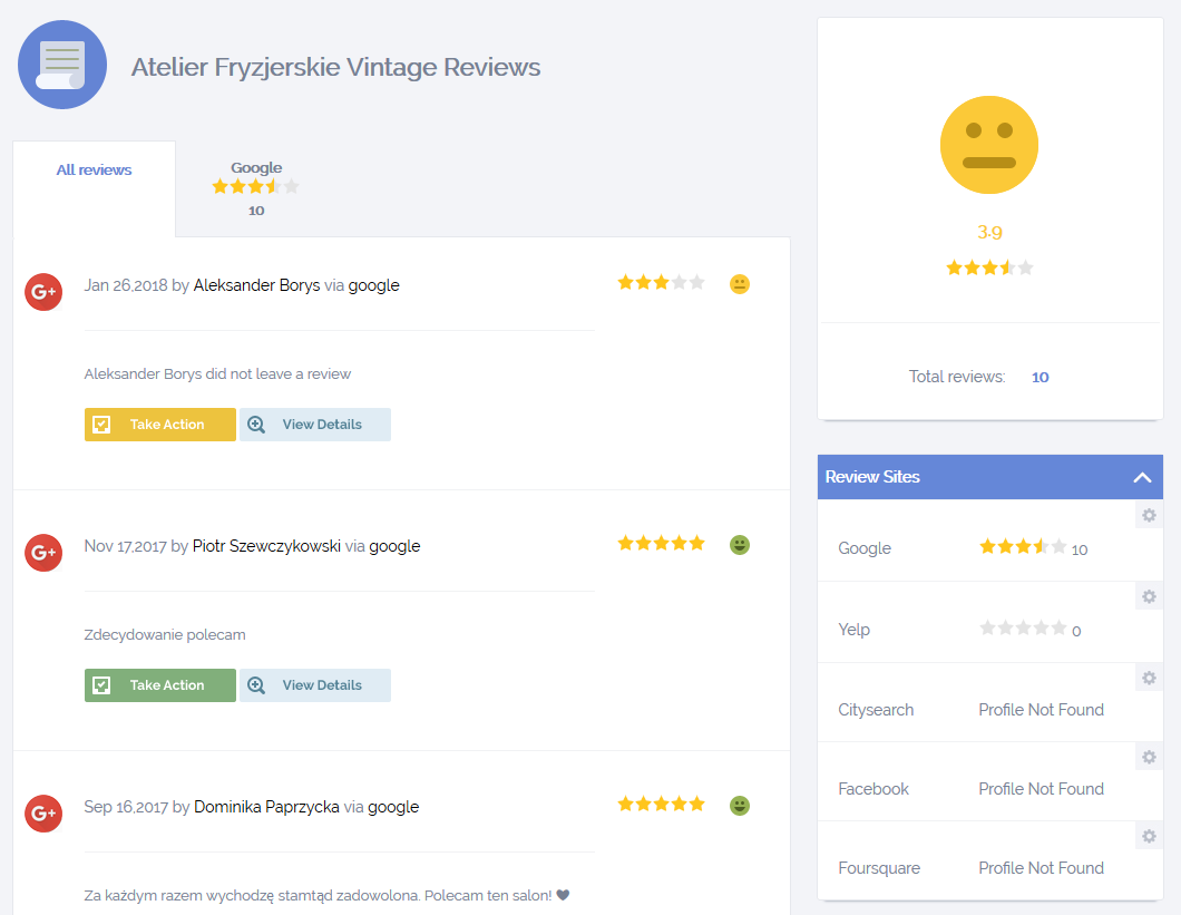 Free Review Monitoring