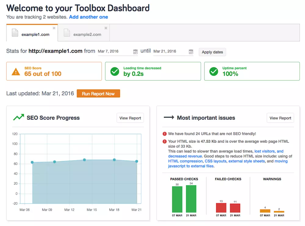 SEO SiteCheckup 1
