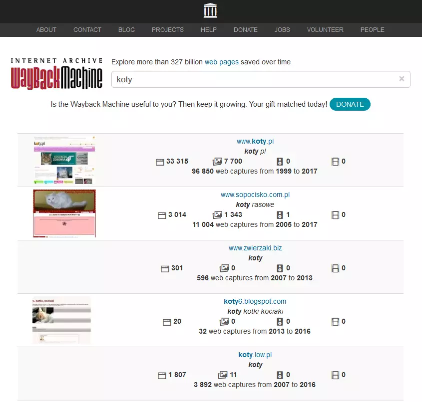 Web Archive