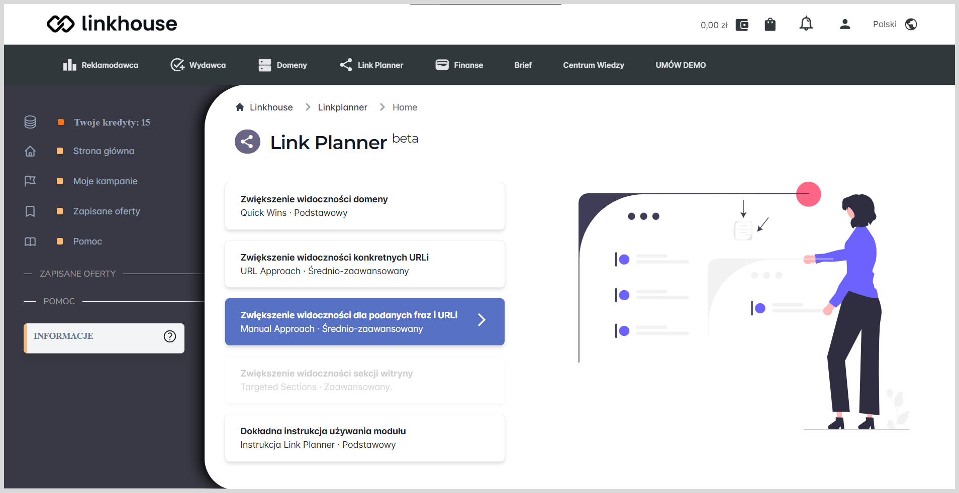 3 tryb link plannera